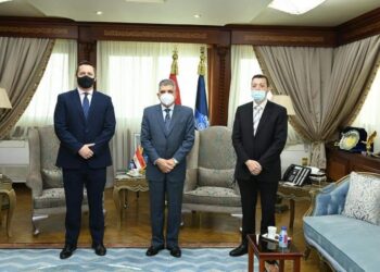 الفريق أسامة ربيع يبحث سبل التعاون المشترك مع المكتب الأمريكي للملاحة ABS في مجالات الاستدامة البيئية و التحول الرقمي