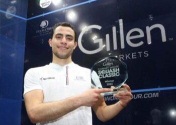 فارس دسوقي يتوج ببطولة كاناري وارف كلاسيك للاسكواش