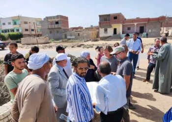 مرور قيادات الري والصرف بالمحافظات مع بعثة بنك التعمير الألماني