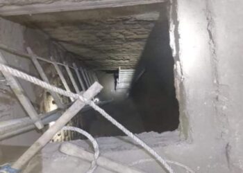 العثور على سرداب أسفل منزل شخص بعد ضبطه أثناء تنقيبه عن الآثار بسوهاج