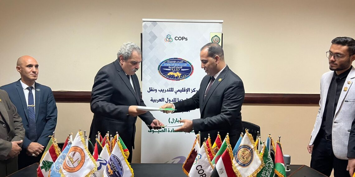 المركز الإقليمي للتدريب ونقل التكنولوجيا للدول العربية التابع لإتفاقية بازل بمصر يوقع بروتوكول تعاون