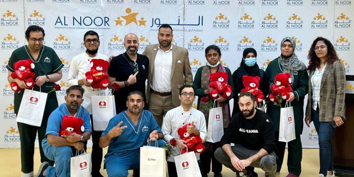 جمعية النور و”سمانا ديفلوبرز” تطلق مبادرة انسانية تسمو بمعنى الحب