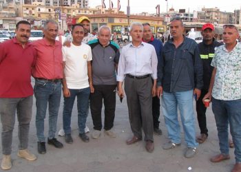 حمله نظافه قويه لاهم ميادين العاشر من رمضان