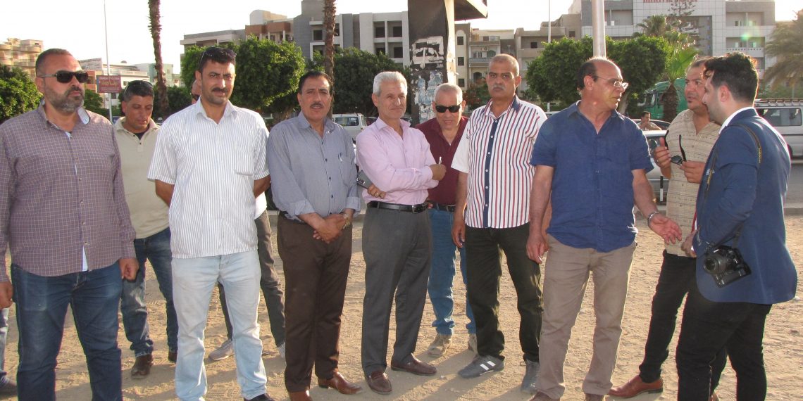 بتعليمات السيد المهندس / علاء منيع رئيس جهاز مدينه العاشر من رمضان