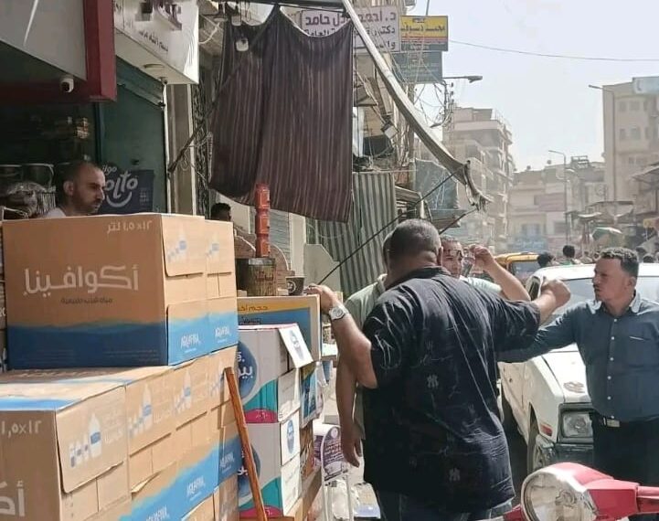 حملة نظافة مكبره صباح اليوم بمختلف أنحاء مركز ومدينة بلبيس