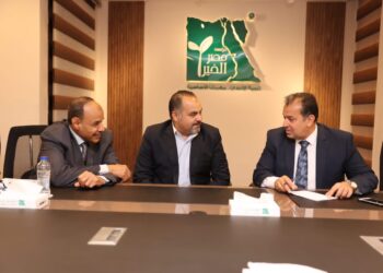 رئيس جامعة جنوب الوادي  يلتقى الرئيس التنفيذي لمؤسسة مصر الخير لبحث سبل التعاون المشترك