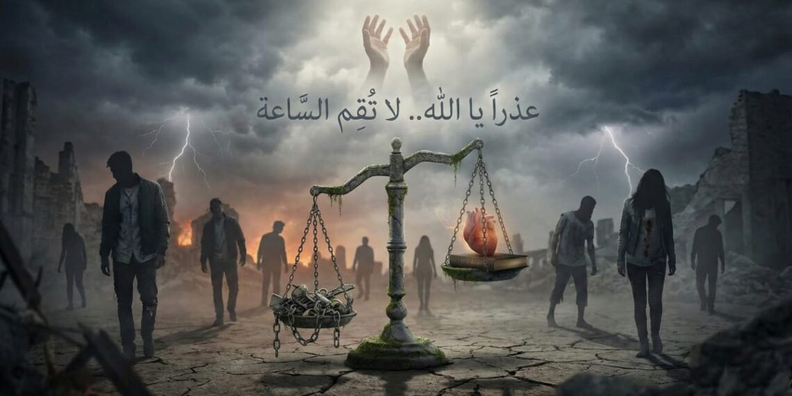 عذراً يا الله.. لا تُقم الساعة ! 